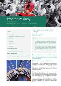 Tvoříme základy
