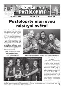 Zpravodaj města 2016