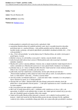 Studijni-svet.cz || Vladař