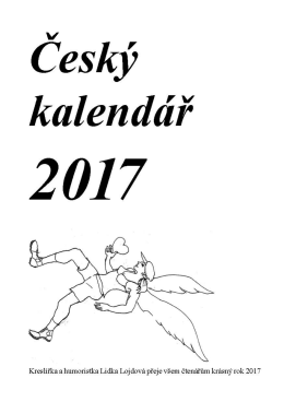 Český kalendář 2017 - Centrum andragogiky, s.r.o.