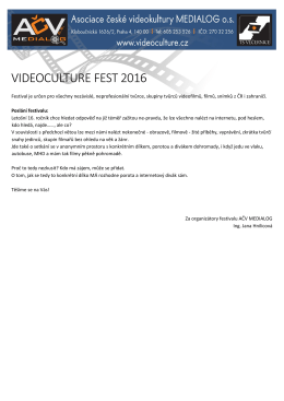Posl&aacute;n&iacute; festivaluPDF soubor