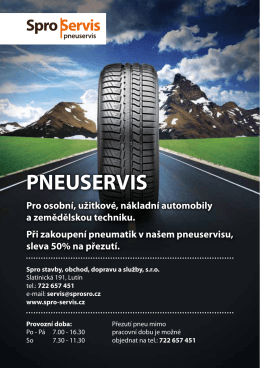 pneuservis - Spro