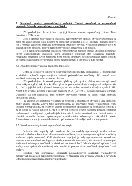 Abstrakt 5. Obvodov&eacute; modely polovodičov&yacute;ch měničů. Časově