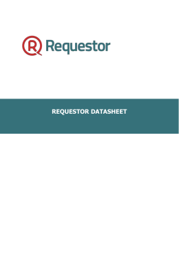 requestor datasheet - DNS Cloud Marketplace