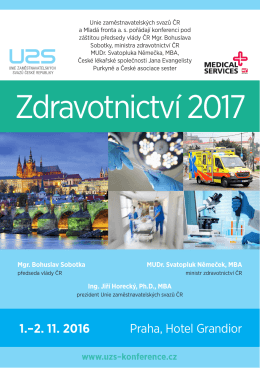 Pozvánka - Medical Services