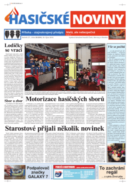 Starostov&eacute; přijali několik novinek