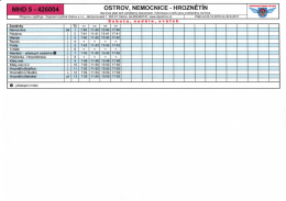 MHD 5 -426004 - Dopravn&iacute; podnik Ostrov