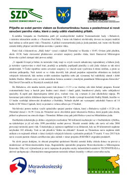 Přijeďte se sv&eacute;zt parn&iacute;m vlakem za Svatomartinskou husou a