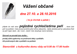 Čištění peří 27.