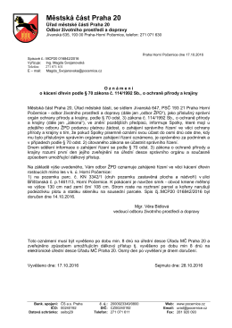 ÚMČ Praha 20 - Horní Počernice