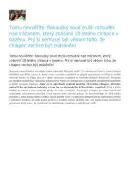 Tomu neuvěříte: Rakouský soud zrušil rozsudek nad