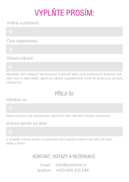 N&aacute;vratka zbož&iacute;