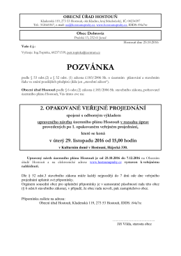 Obecní úřad Hostouň