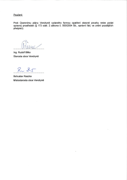 Poučen&iacute;: