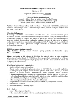 Statut&aacute;rn&iacute; město Brno - Magistr&aacute;t města Brna