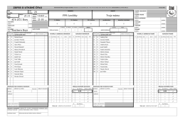 FPR Lawlitky Tvoje m&aacute;ma 21.11 19:40 21:05 KTS - Florbal