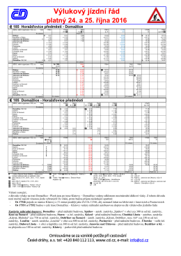 Horažďovice předměst&iacute; - Domažlice (a zpět)