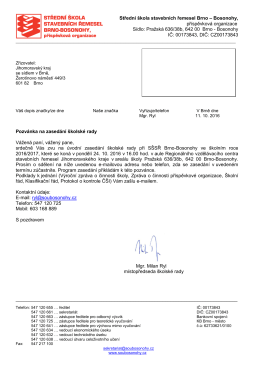 Pražsk&aacute; 636/38b, 642 00 Brno - B