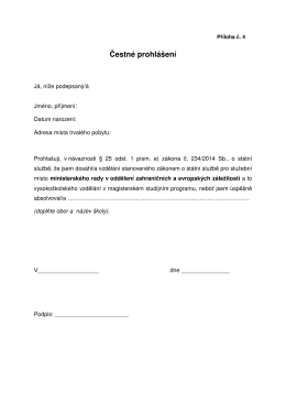 estn&eacute; prohl&aacute;&scaron;en&iacute;