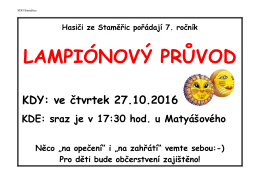 Lampionovy pruvod