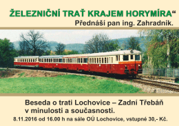 trat 2016 - Lochovice