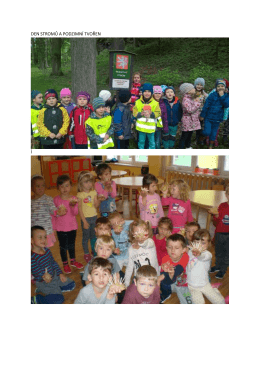 DEN STROMŮ A PODZIMN&Iacute; TVOŘEN &Iacute;