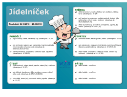 24.10.2016 28.10.2016 Na obdob&iacute;: -