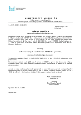 POPESCU Vasile-Cristian - Ministerstvo vnitra České republiky