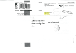 Oznámení o uložení písemnosti 25102016-4