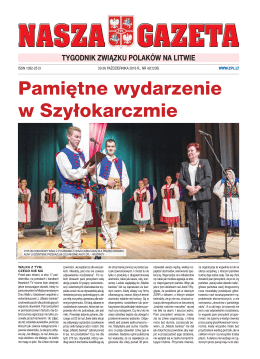 NG 42 - Związek Polak&oacute;w na Litwie