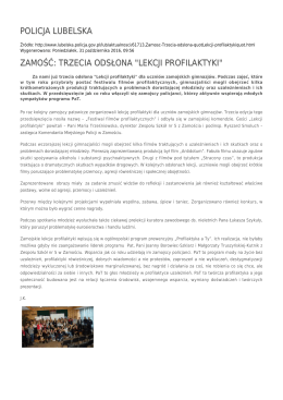 Generuj PDF - Policja Lubelska