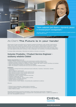 Inżynier Produktu / Product Service Engineer