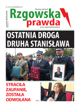 straciła zaufanie, została odwołana