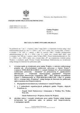 Gmina Wojnicz Rynek 1 32-830 Wojnicz