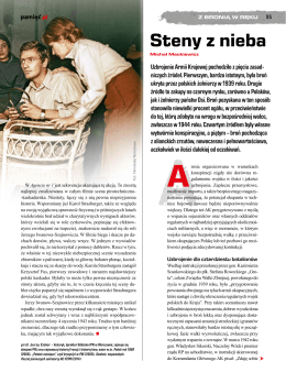 Steny z nieba - Od niepodległości do niepodległości. Historia Polski