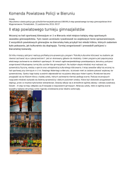 Generuj PDF - Komenda Powiatowa Policji w Bieruniu