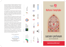 PROGRAM KONFERENCJI (plik pdf) - Instytut Geografii Miast i