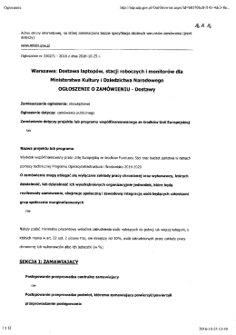 ţ2 0 1 6 - 1 0 - 2 5 ( 1 ) - Ministerstwo Kultury i Dziedzictwa