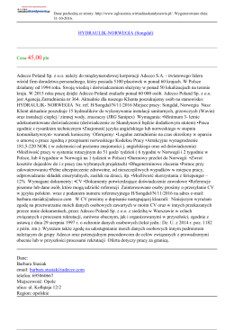 HYDRAULIK-NORWEGIA (Songdal)