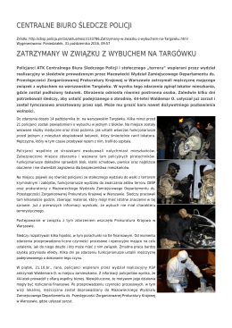 Generuj PDF - Centralne Biuro Śledcze Policji