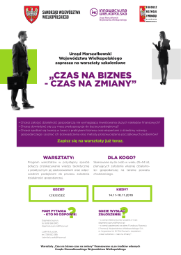 Zaproszenie powiat chodzieski