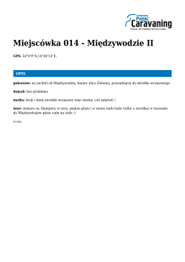 Miejsc&oacute;wka 014 - Międzywodzie II