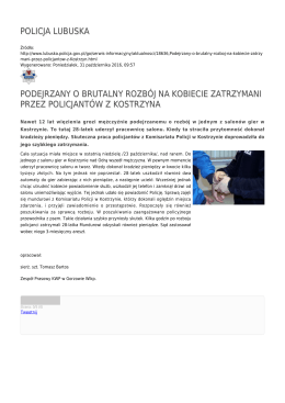 Generuj PDF - Policja Lubuska
