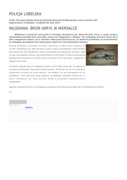 Generuj PDF - Policja Lubelska