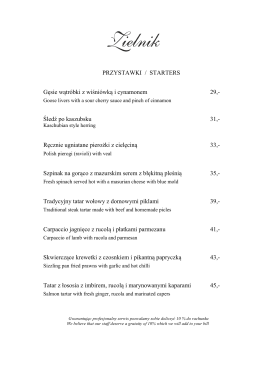 Pobierz plik PDF z aktualnym menu.
