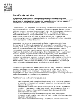 Starość może być fajna