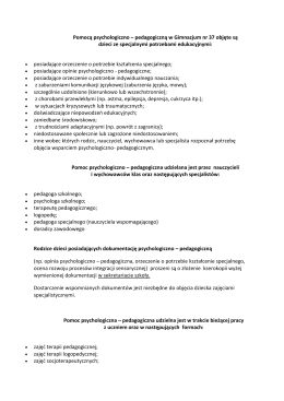 Informacje - Gimnazjum nr 37