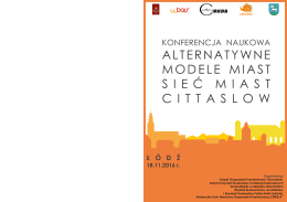 Program konferencji - Politechnika Ł&oacute;dzka,Wydział Budownictwa