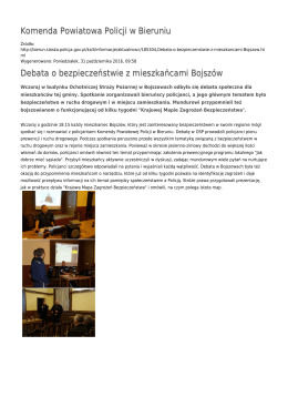 Generuj PDF - Komenda Powiatowa Policji w Bieruniu