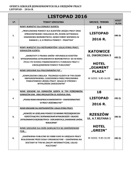 listopad 2016 - I